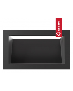 Решётка Kratki Luft 12x20 черная-foto3