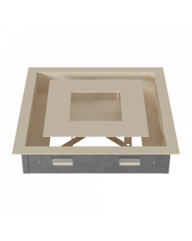 Решетка WIND Бежевая 22х22-foto6