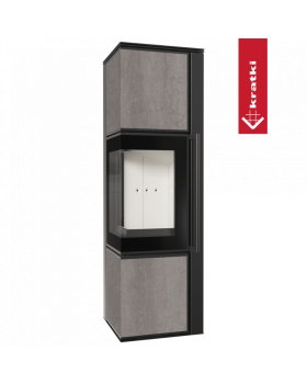 Дровяная стальная печь TORA/M NATURALI PIETRA DI SAVOIA GRIGIA BOCCIARDATA-foto4