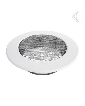 Вентиляционная решетка КРУГЛАЯ белая д.125