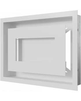 Решетка WIND Белая 22х30