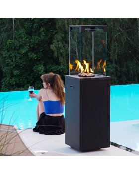 Нагреватель газовый PATIO/LIGHT, сталь с ручным управлением, цвет черный-foto10