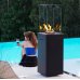 Нагреватель газовый PATIO/LIGHT, сталь с ручным управлением, цвет черный