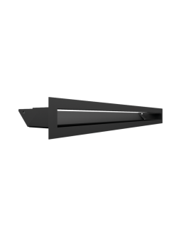 Вентиляционная решетка Люфт черная 6x60-foto2