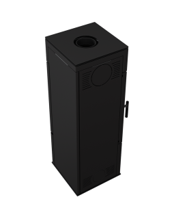 Печь Kratki THOR 8 Termotec Black АКЦИЯ!-foto2
