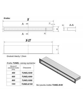 Тунель стальная 6x40-foto2