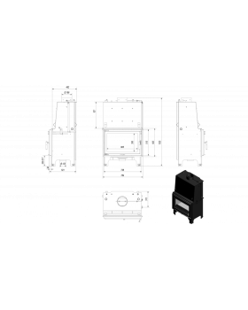 Топка с водяным контуром AQUARIO/O/16/PW/W-foto2