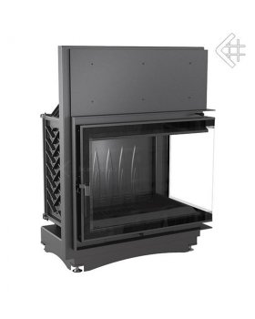 Топка AMELIA/P/BS/DECO, Г-образное стекло справа