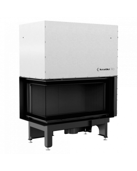 Топка NADIA/14/L/BS/G, Г-образное стекло слева, гильотина-foto3