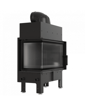 Каминная топка FLOKI/S/L угловое стекло слева-foto3