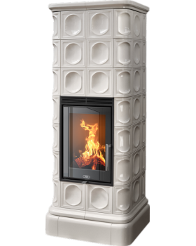 Печь-камин ABX KALEDONIE NI, высокая - вставка York NI
