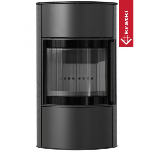 Печь Kratki PRO BJORN/W GRAFITE SATIN Печь Kratki PRO BJORN/W GRAFITE SATIN