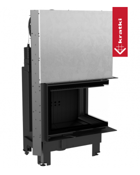 Топка MBZ/P/BS/G/SG, Г-образное стекло справа