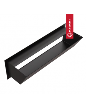 Решётка Kratki Luft 12x40 черная