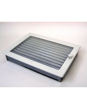 Вентиляционная решетка 22х30 белая с жалюзи Вентиляционная решетка 22х30 белая с жалюзи