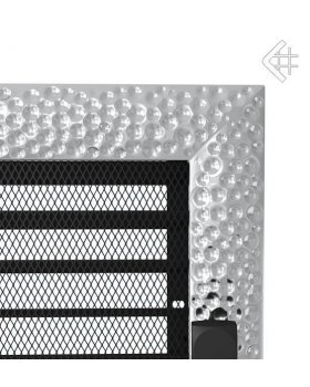 Вентиляционная решетка 17x17 Venus никелированная с жалюзи