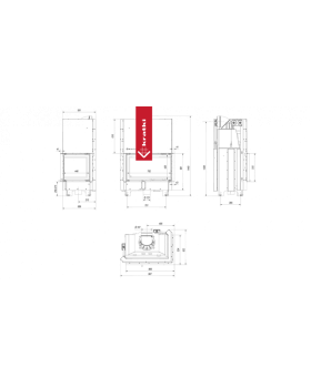 Топка MBO/P/BS/G/SG, Г-образное стекло справа-foto9