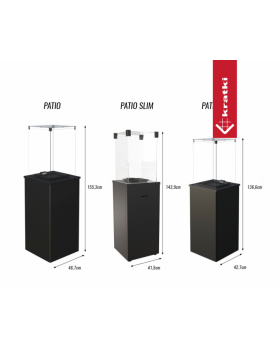 Нагреватель газовый Kratki PATIO/SLIM/M-foto9