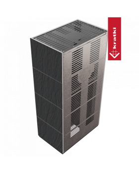 Каминокомплект FLOKI в облицовке NATURALI ARDESIA NERO A SPACCO-foto5