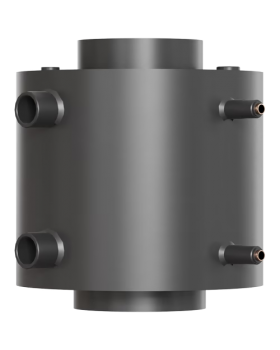 Теплообменник водный для дымохода, со змеевиком, д. 150 (V1)-foto2