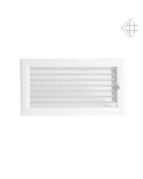 Вентиляционная решетка 17х30 Оскар белая с жалюзи