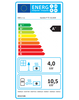 Печь ABX KARELIE P FOREST ТО кафельный цоколь зеленая-foto2