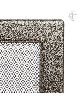 Вентиляционная решетка 22х22 черная/латунь пористая-foto2