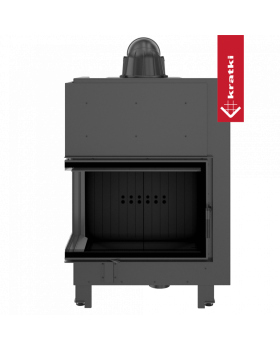 Топка MBA/L/BS/SG, Г-образное стекло слева