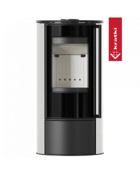 Печь Kratki ERIK, WHITE SATIN-foto2