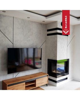 Топка LUCY/12/L/BS, Г-образное стекло слева-foto8