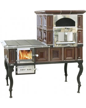 Печь-камин ABX Большая плита (варочная печь)-foto3