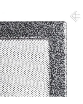 Вентиляционная решетка 11х24 черная/хром пористая-foto2