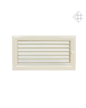 Вентиляционная решетка 17х30 Оскар бежевая с жалюзи