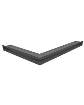 Вентиляционная решетка Люфт угловая правая графит 60-foto4