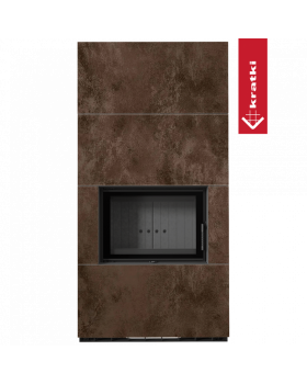 Каминокомплект FLOKI в облицовке OXIDE MORO
