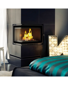 Топка MAJA/L/BS/DECO, Г-образное стекло слева-foto3