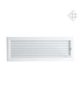 Вентиляционная решетка 17х49 Оскар белая с жалюзи