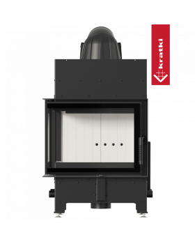 Каминная топка FLOKI/S/L угловое стекло слева-foto2