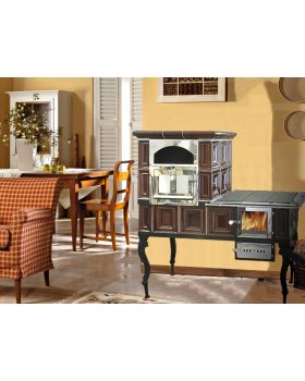 Печь-камин ABX Большая плита (варочная печь)-foto5