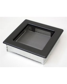 Вентиляционная решетка 17х17 графитовая