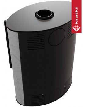 Печь Kratki PRO BJORN GREY SATIN-foto5