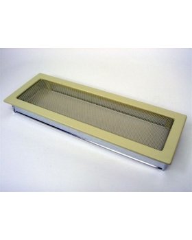 Вентиляционная решетка 17х49 бежевая