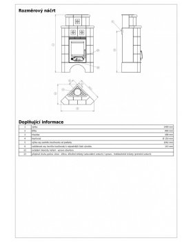 Печь-камин ABX Regina керамическая угловая-foto6