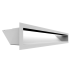 Вентиляционная решетка Люфт белая 9x60