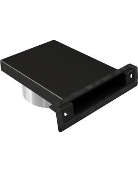 Допуск воздуха в топку с патрубком (125мм)