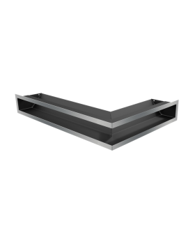 Вентиляционная решетка Люфт угловая левая стальная 9*40-foto4