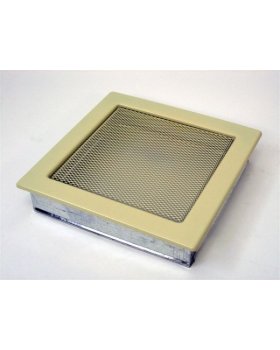 Вентиляционная решетка 22х22 бежевая