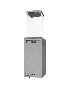 Нагреватель газовый PATIO/LIGHT, сталь с ручным управлением, цвет гранит-foto4