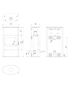 Дровяная печь ROLLO/W-foto10