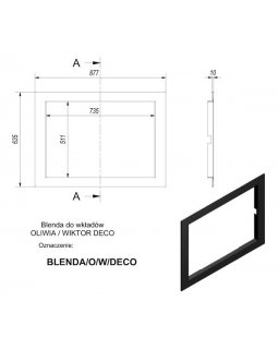 Рамка к топкам Deco (Oliwia/Wiktor)-foto2